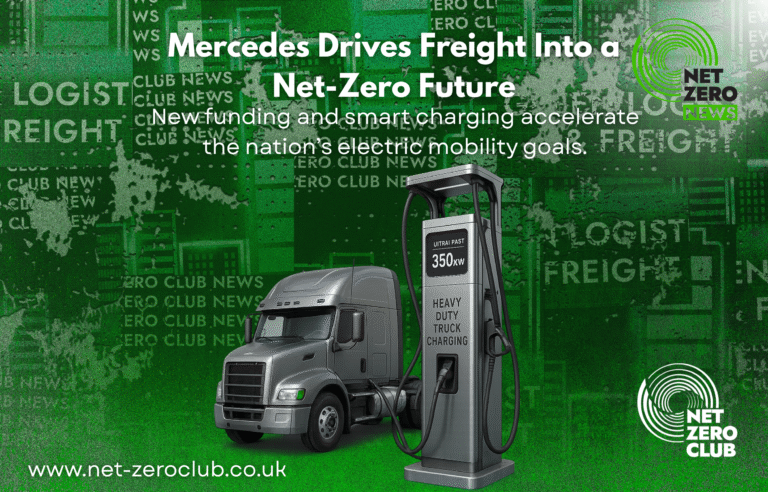 Mercedes EV Trucks Power Net-Zero with Hydrogen Retrofit Funding