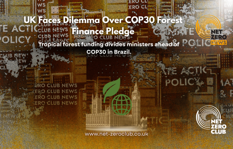 UK Government Divided on COP30 Forest Pledge Costs