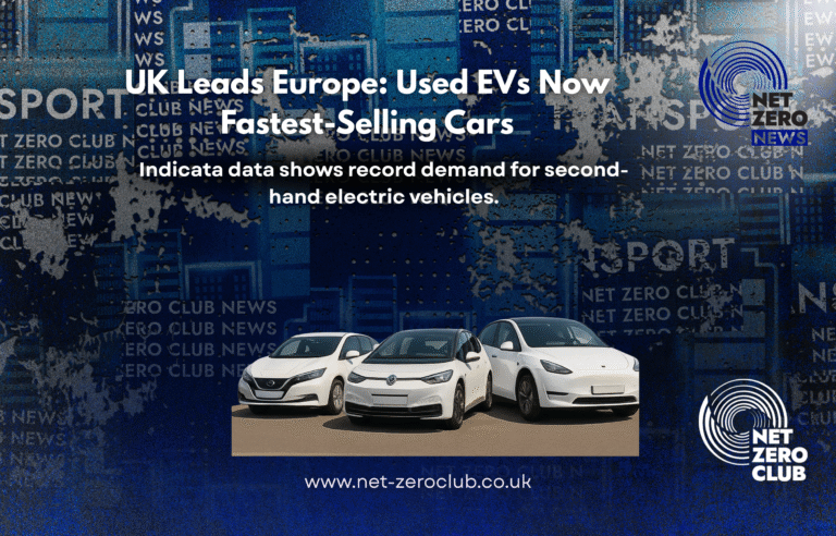 UK Used EVs: Europe’s Fastest Selling Cars, Says Indicata