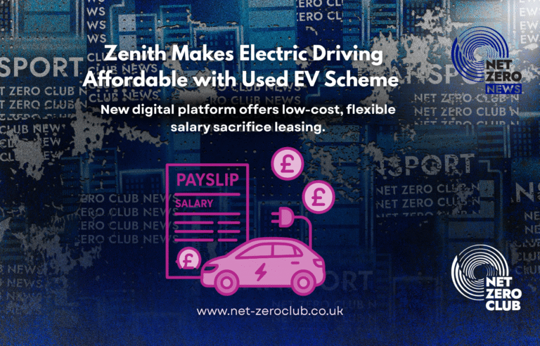 Zenith Introduces Used EV Salary Sacrifice Scheme