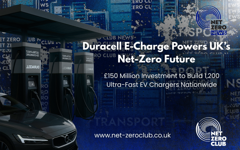 Duracell E-Charge nets funding for UK net-zero EV retrofit
