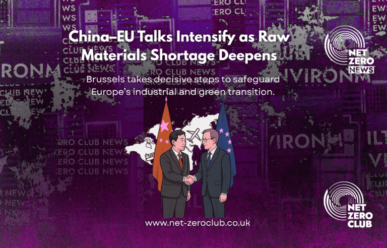 Chinese Minister Visits Brussels Amid Raw Materials Shortage