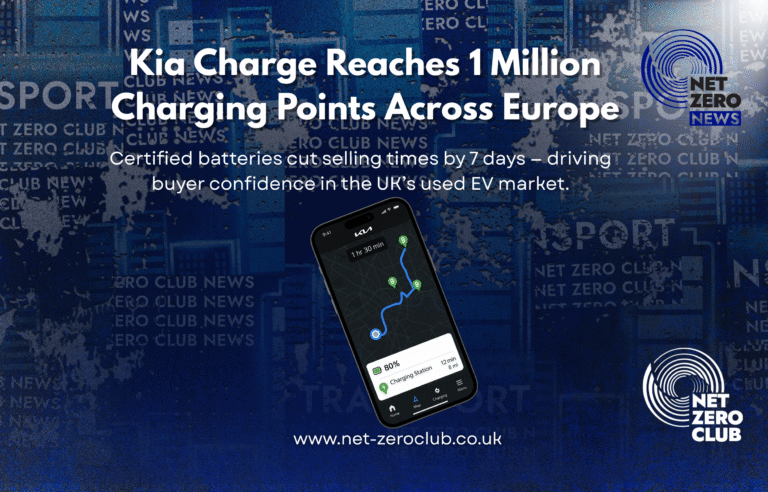 Kia Charge Hits 1 Million Charging Points Across Europe