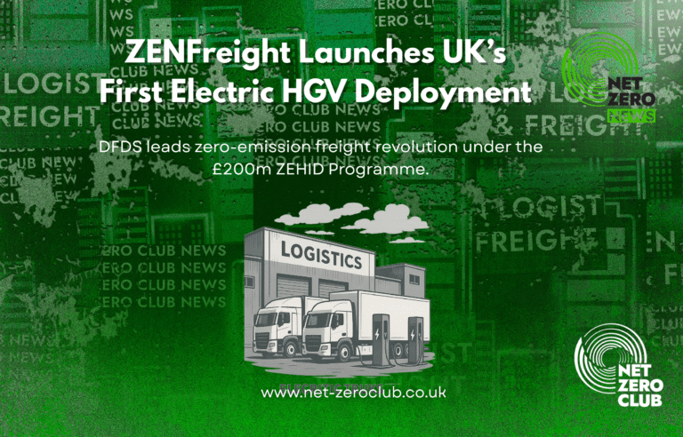 ZENFreight Launches First Electric HGV Deployment