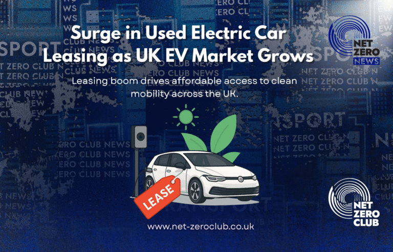 Surge in Used Electric Car Leasing as UK EV Market Grows