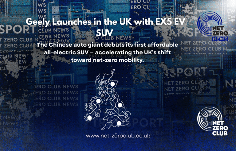 Geely Auto Launches in the UK with EX5 Unveiling