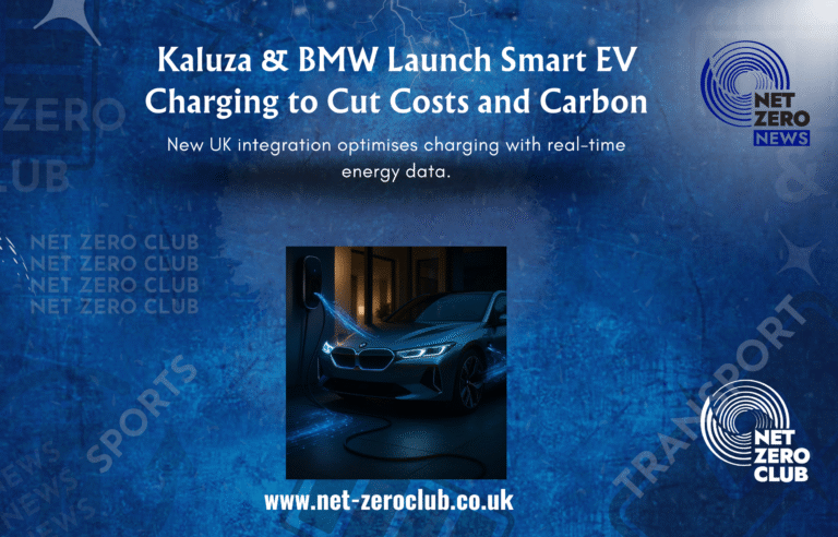 Kaluza & BMW Unveil UK EV Smart Charging to Accelerate Net-Zero