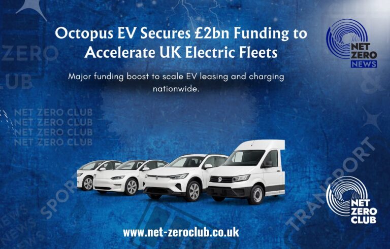 Octopus EV Extends £2bn Net-Zero Funding: Hydrogen/Heat Network