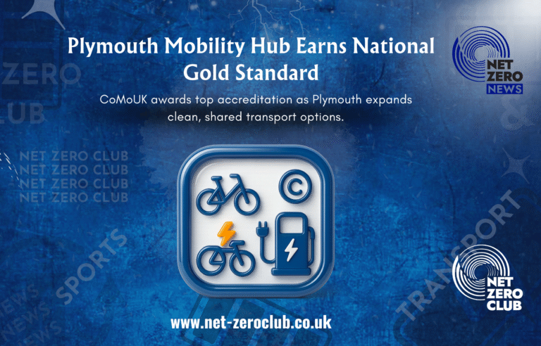Plymouth Mobility Hub Awarded Gold Standard by National Shared Transport Charity