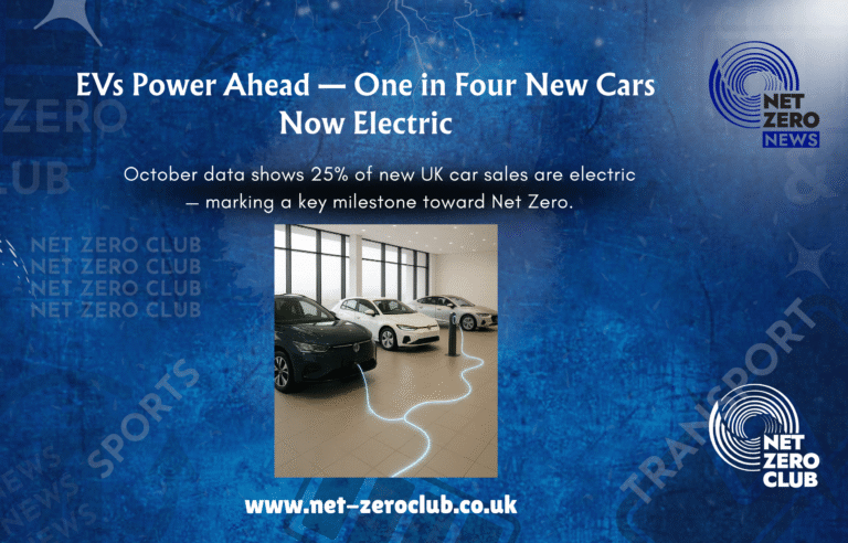 October Sees EVs Capture 25% of New Car Market