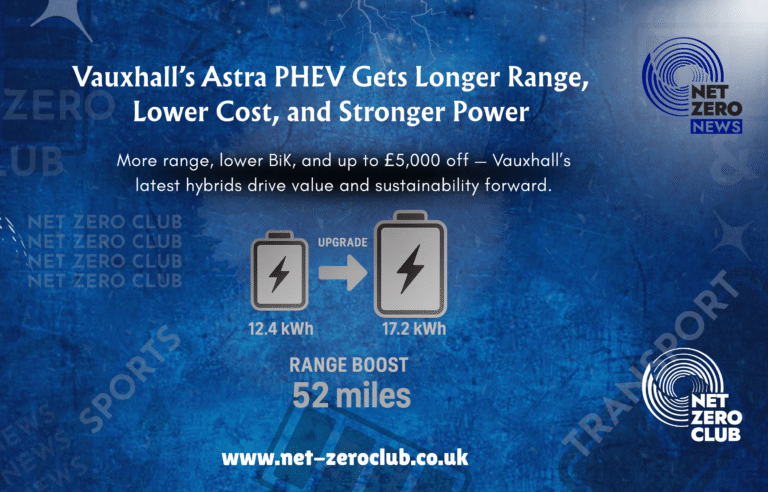 Enhanced Vauxhall Astra PHEV: Better Range, Lower BiK, Price Drop