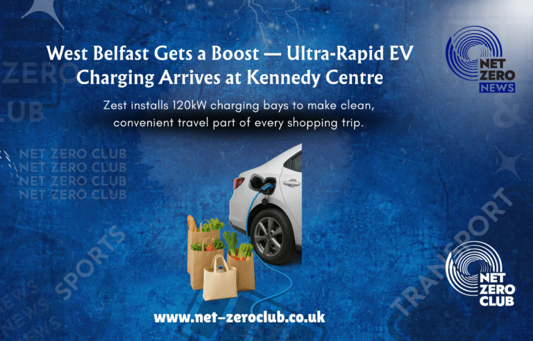 Zest & Kennedy Centre Launch Ultra-Rapid EV Charging in West Belfast