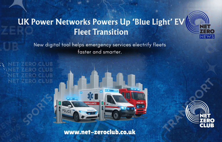 UK Power Networks’ Green Initiative for Blue Light Fleets