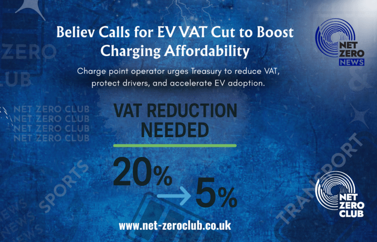 Believ Urges EV Grant Boost and VAT Cut for Charging in Budget