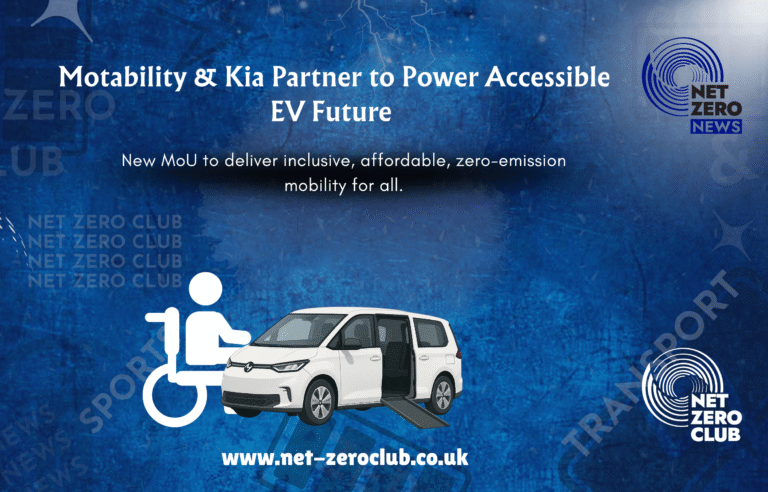 Net Zero News: Motability & Kia Secure EV Funding for UK Net-Zero