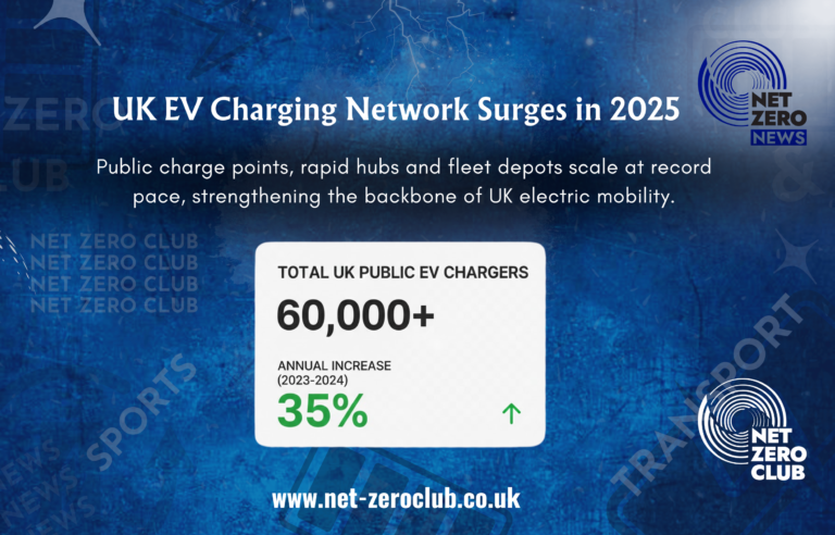 UK Electric Vehicle Charging Infrastructure Accelerates in 2025