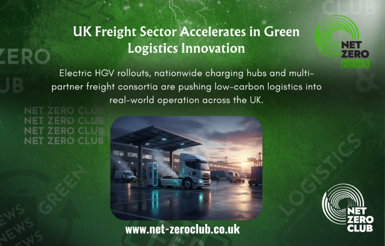 UK Freight Sector Accelerates in Green Logistics Innovation