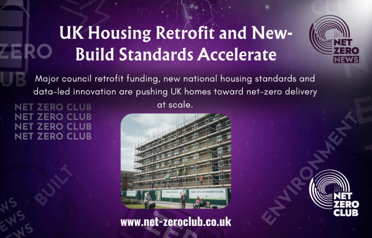 UK Drives Forward with Net‑Zero Retrofit and Future Homes Standards