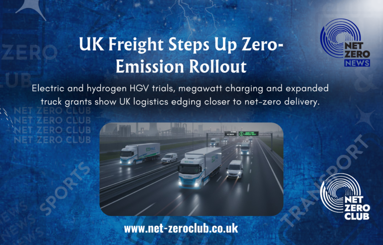 UK Freight Accelerates Decarbonisation with Electric, Hydrogen and Infrastructure Wins