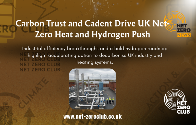 Carbon Trust and Cadent Propel UK Net Zero Action in Industrial Heat and Hydrogen