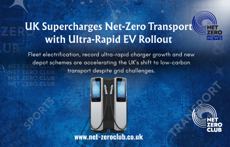 UK Accelerates Net‑Zero Transport with Fleet Charging and Ultra‑Rapid Infrastructure