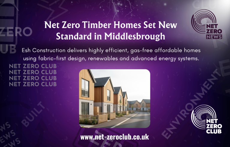 Esh Construction Delivers Net Zero Homes in Middlesbrough
