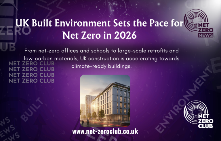 New UK Built Environment Milestones Propel Net Zero Progress in 2026