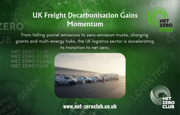 UK Freight Sector Accelerates Towards Green Logistics: Key Developments