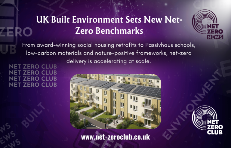 Major UK Retrofit and Net‑Zero Projects Lead the Way in Built Environment Decarbonisation