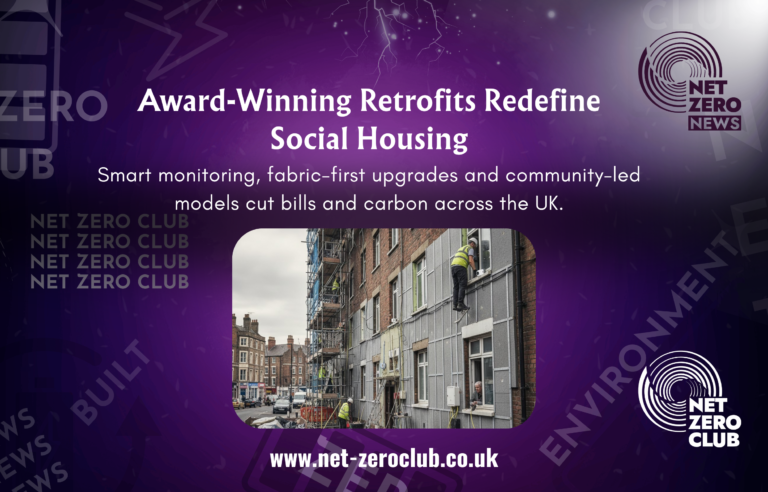 Built Environment Retrofit Spotlight: Driving UK Social Housing to Net Zero