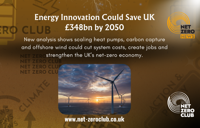 Innovation Could Save UK £348 billion by 2050, Study Finds